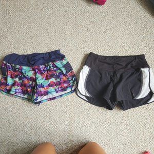 EUC Pair of Athleta Running Shorts- Run With It